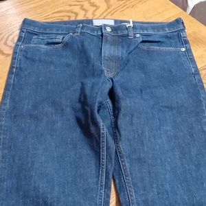 EVERLANE MEN'S Jeans DENIM Pants New Slim Organic    34 x 32 Blue Deep Indigo